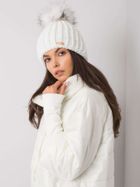 Czapka damska, biała, Rue Paris