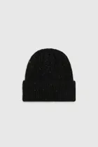 Czapka damska, czarna, Moodo