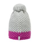 Czapka dziecięca z pomponem, szara, Döll