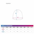 Czapka dziewczęca, malinowa, smerfetka, Eevi