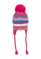 Czapka dziewczęca, mix, pompon, Döll