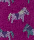 Czapka dziewczęca, różowa, koniki, Döll