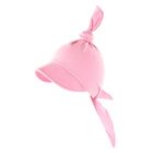 Czapka dziewczęca, różowa, muślinowa, Eevi