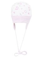 Czapka dziewczęca, wiązana, biała, Döll