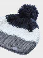 Czapka męska z pomponem, mix, 4F