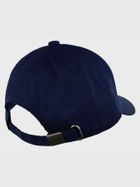 Czapka z daszkiem chłopięca, granatowa, Ambra