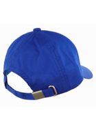 Czapka z daszkiem chłopięca, granatowa, Ambra