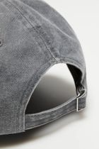 Czapka z daszkiem damska, szara, Moodo