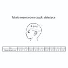 Czapka z daszkiem dziecięca, pomarańczowa, Yoclub