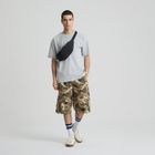 Czarna torba crossbody unisex z regulowanym paskiem NOWEAR