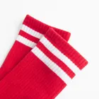 Czerwone wysokie skarpetki NOWEAR