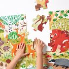 CzuCzu, Dzikie puzzle, Las, 40 elementów, 3+