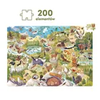 CzuCzu, Dzikie puzzle, Parki Narodowe, 200 elementów, 6+