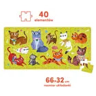 CzuCzu, Miau Kotki. puzzle, 40 elementów, 3+