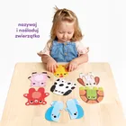 CzuCzu, Moje pierwsze puzzle, Zwierzątka, 2 elementy 15m+