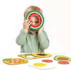 CzuCzu, Moje puzzle z dziurką, Jedzenie, pierwsze układanki, 12m+