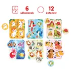 CzuCzu, Myszka i przyjaciele, puzzle i gra, 6-4 elementy, 2+