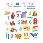 CzuCzu, Puzzle do pary, Cyferki, dla dzieci 3+, nauka liczenia do 10