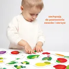 CzuCzu, Puzzle do pary, Owoce i warzywa, 2 elementy, 18m+