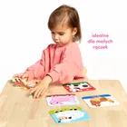 CzuCzu, Układam zwierzątka, puzzle, 4 elementy, 2+