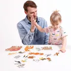 CzuCzu, Zwierzątka w lesie, puzzle progresywne, 2+