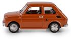 Daffi, Kolekcja Polskiej Motoryzacji, Fiat 126p, pojazd, model metalowy, brązowy, 1:43
