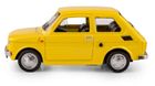 Daffi, Kolekcja Polskiej Motoryzacji, Fiat 126p, pojazd, model metalowy, żółty, 1:43