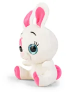 Daffi, Królik, maskotka, biały, 20 cm