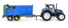 Daffi, Mały Rolnik, New Holland T5, traktor z rozrzutnikiem obornika, 1:32