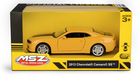 Daffi, MSZ, 2013 Chevrolet Camaro SS, pojazd, model metalowy, żółty, 5"