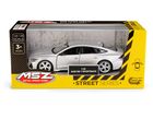 Daffi, MSZ, Audi RS 7 Sportback, pojazd, model metalowy, srebrny, 1:35