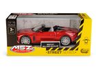 Daffi, MSZ, Bentley Mulliner Bacalar, pojazd, model metalowy, czerwony, 1:32