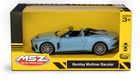 Daffi, MSZ, Bentley Mulliner Bacalar, pojazd, model metalowy, niebieski, 5"
