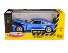 Daffi, MSZ, BMW M6 GT3, pojazd, model metalowy, niebieski, 1:32