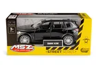 Daffi, MSZ, BMW X5M, pojazd, model metalowy, czarny, 1:32