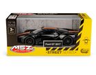 Daffi, MSZ, Ford GT 2017, pojazd, model metalowy, czarny, 1:32