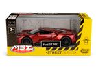 Daffi, MSZ, Ford GT 2017, pojazd, model metalowy, czerwony, 1:32