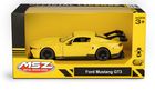Daffi, MSZ, Ford Mustang GT3, pojazd, model metalowy, żółty, 5"