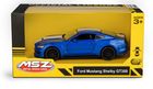 Daffi, MSZ, Ford Mustang Shelby GT350, pojazd, model metalowy, niebieski, 5"