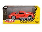 Daffi, MSZ, Porsche Carrera GT, pojazd, model metalowy, czerwony, 1:32