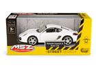 Daffi, MSZ, Porsche Cayman S, pojazd, model metalowy, biały, 1:32