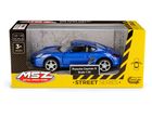 Daffi, MSZ, Porsche Cayman S, pojazd, model metalowy, niebieski, 1:32