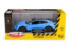 Daffi, MSZ, Porsche Taycan Turbo S Cross Turismo, pojazd, model metalowy, niebieski, 1:36
