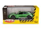 Daffi, MSZ, Porsche Taycan Turbo S Cross Turismo, pojazd, model metalowy, zielony, 1:36