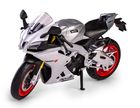Daffi, RMZ City, Aprilia RSV4 RR 2020, motocykl, model metalowy, srebrny, 1:12