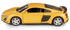 Daffi, RMZ City, Audi R8 2019, pojazd, model metalowy, żółty, 1:32