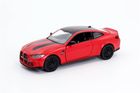 Daffi, RMZ City, BMW M4 CSL 2023, pojazd, model metalowy, matowy czerwony, 1:32