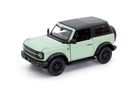Daffi, RMZ City, Ford Bronco Badlands 2023 Soft Top, pojazd, model metalowy, zielony, 1:32