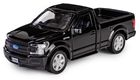 Daffi, RMZ City, Ford F150 2018, pojazd, model metalowy, czarny, 1:32