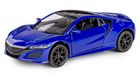 Daffi, RMZ City, Honda NSX 2017, pojazd, model metalowy, niebieski, 1:32